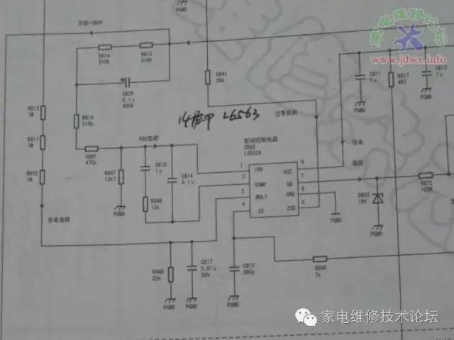 TCL液晶彩电L32M16损坏PFC开关管和主电容的元凶 24小时上门  修不好不收钱