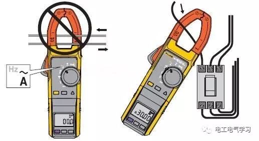 钳形电流表使用方法图解 24小时上门  修不好不收钱