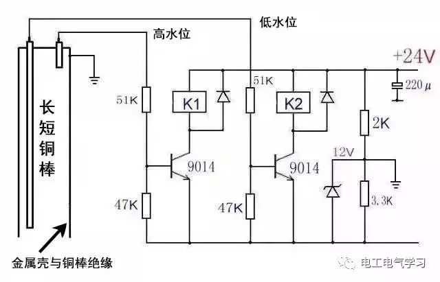 4个电气控制接线图、电子元件工作原理图