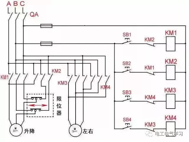 4个电气控制接线图、电子元件工作原理图