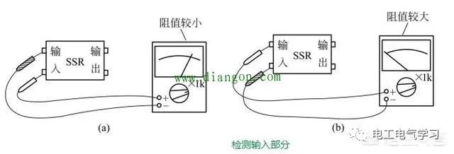 万用表电阻档检测固态继电器的方法图解24小时上门  修不好不收钱