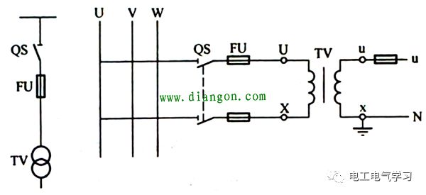 每一个电工都需要明白的电压互感器接线方法图解 24小时上门  修不好不收钱